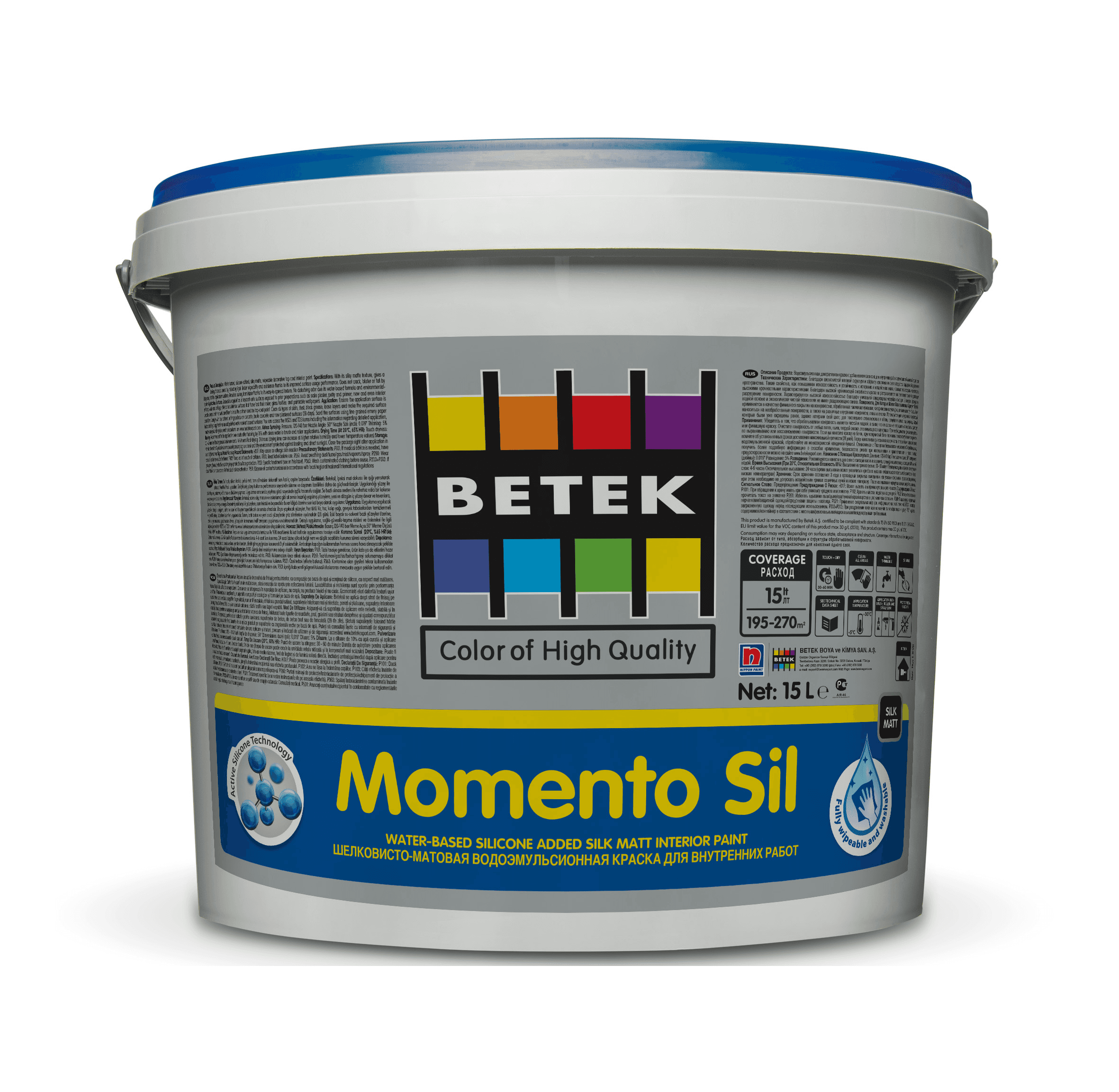 Betek Momento Sil paint bucket