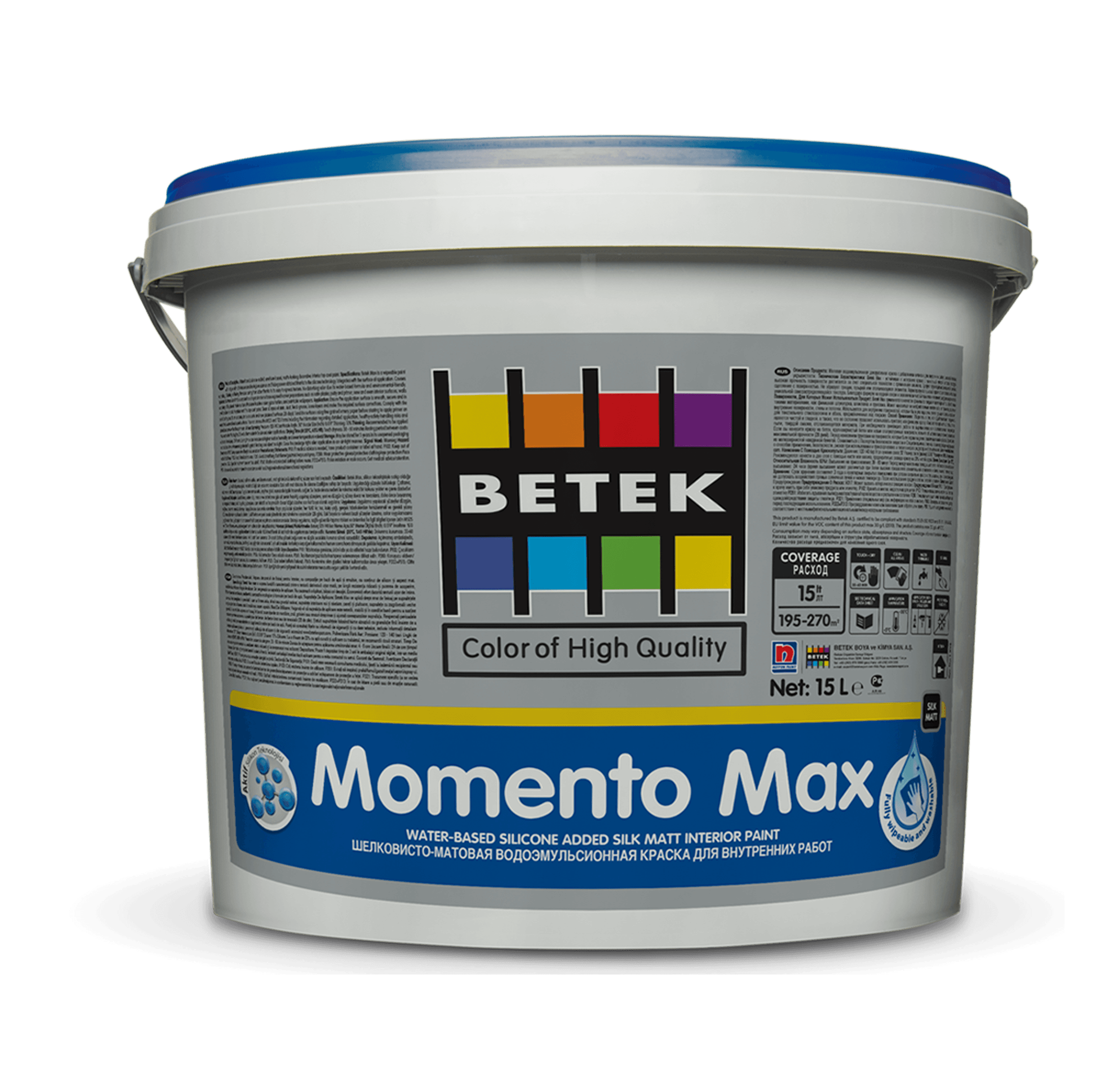 Betek Momento Max interior paint bucket